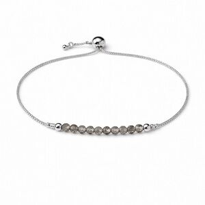 Smoky Quartz Lariat Bracelet